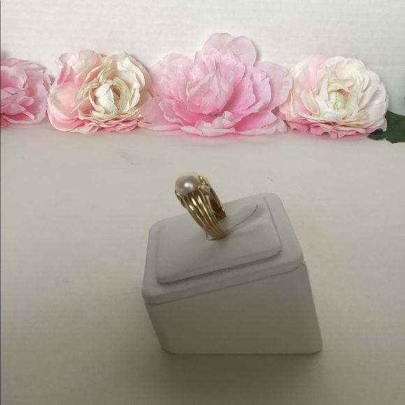 14k PEARL RING - Picture 3 of 8